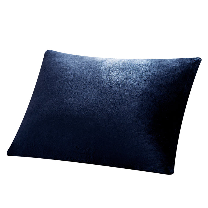 AZRA  枕カバー フランネル  43cm × 63cm枕用  静電気防止加工 マイクロファイバー ファスナー式