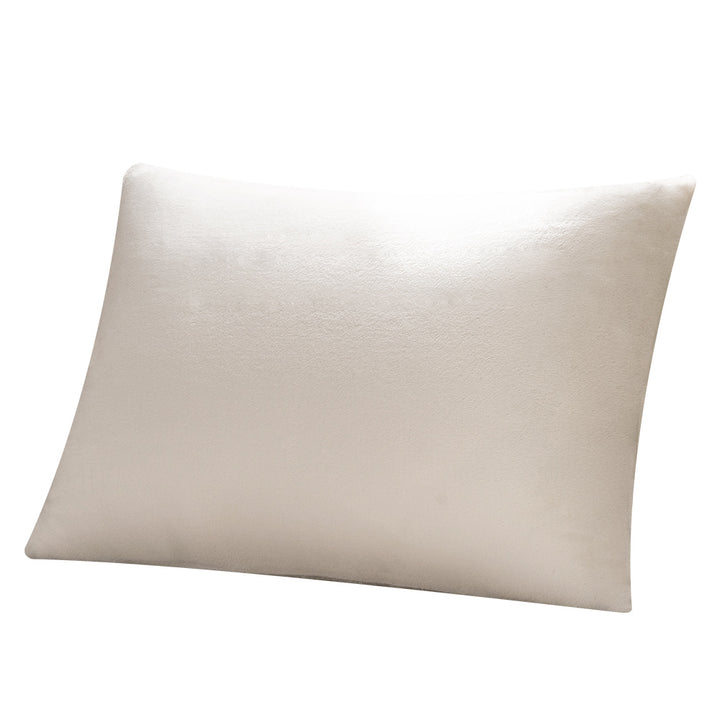 AZRA  枕カバー フランネル  43cm × 63cm枕用  静電気防止加工 マイクロファイバー ファスナー式