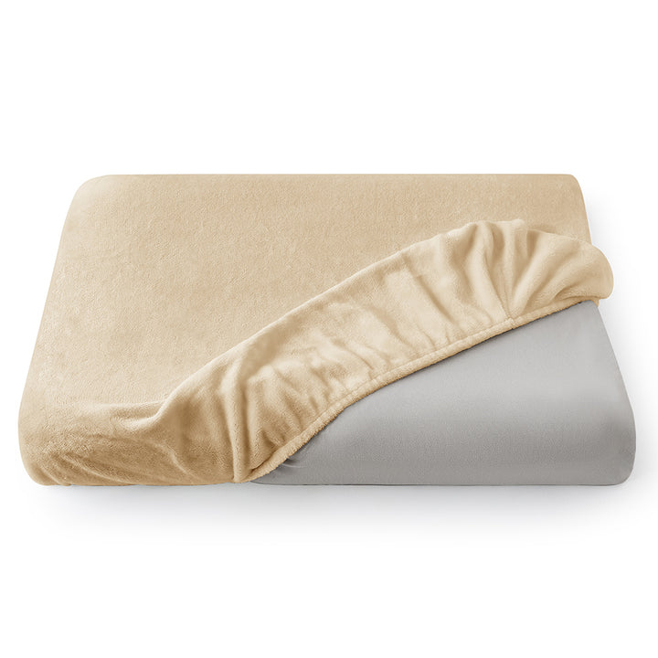 AZRA  枕カバー フランネル  43cm × 63cm枕用  静電気防止加工 マイクロファイバー ファスナー式